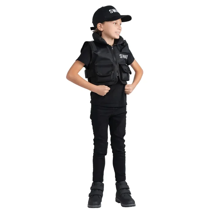 Swat Vest And Cap Set – Kids