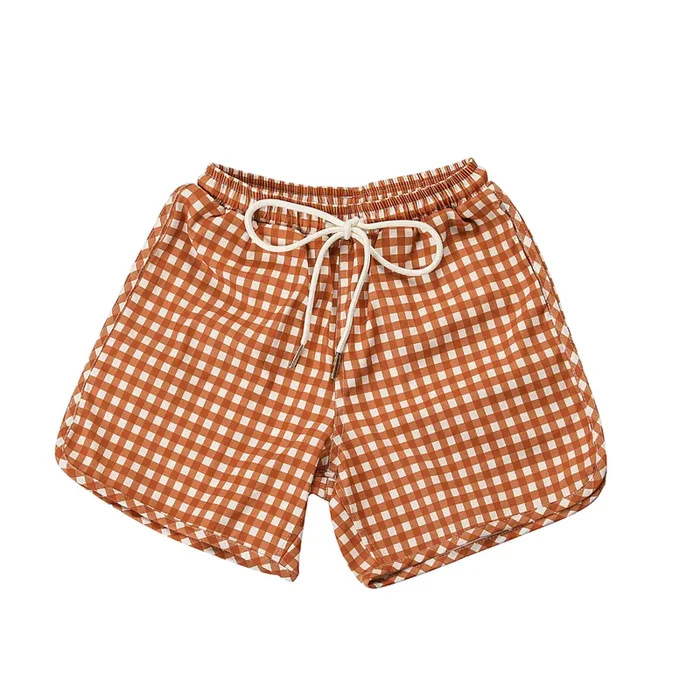 Swim Trunks | Upf + Recycled – Sienna Gingham
