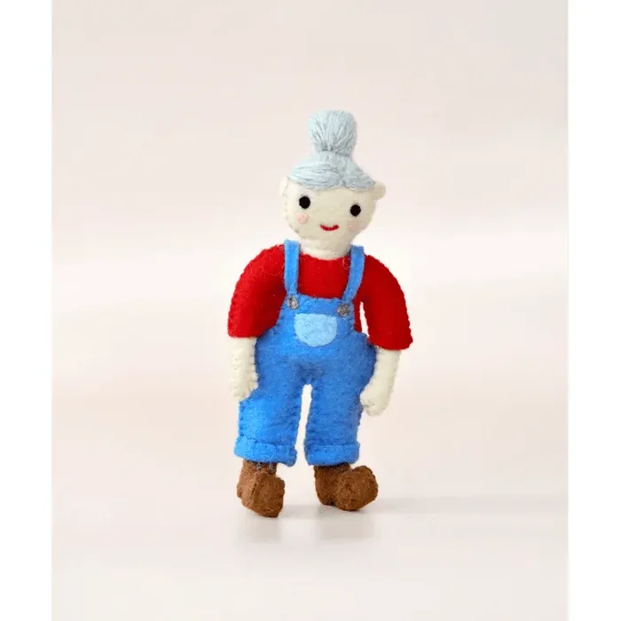 Tara Treasures Old MacDonald Female Farmer Toy