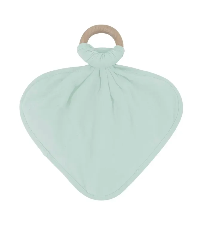Teething Ring Lovey | Sage