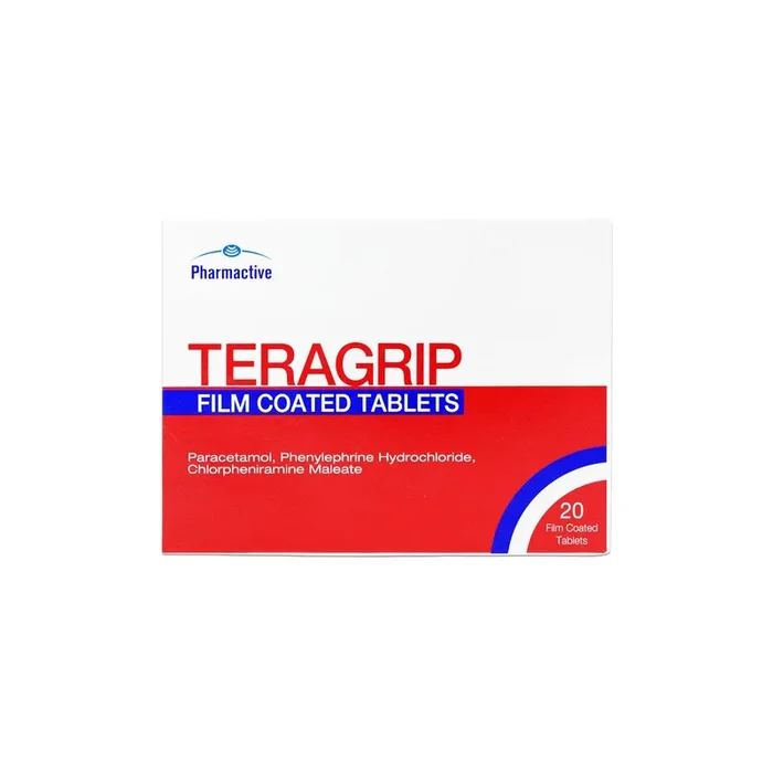 Teragrip Film Coated Tablets 20 Pieces