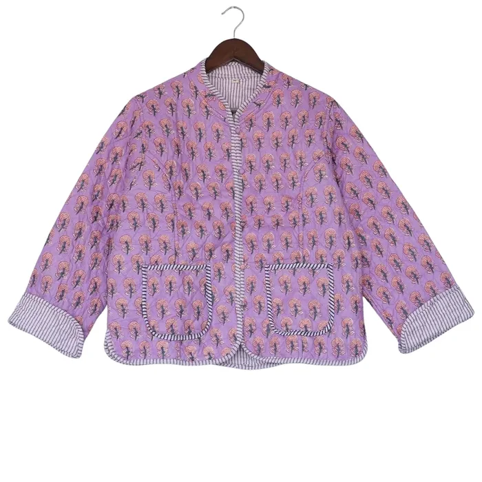 The Charlotte Jacket In Lavender Haze