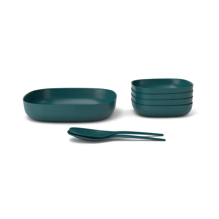 The Classic Serving Set – Blue Abyss