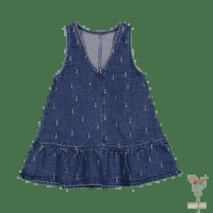 The Denim Dress – Mini Tulip