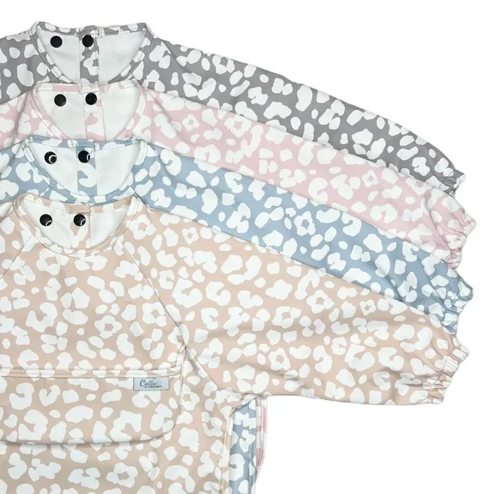 The Grayson Long Sleeve Bib – Leopard