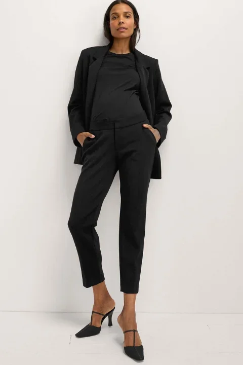 The HATCH Maternity Suit Pant – Black