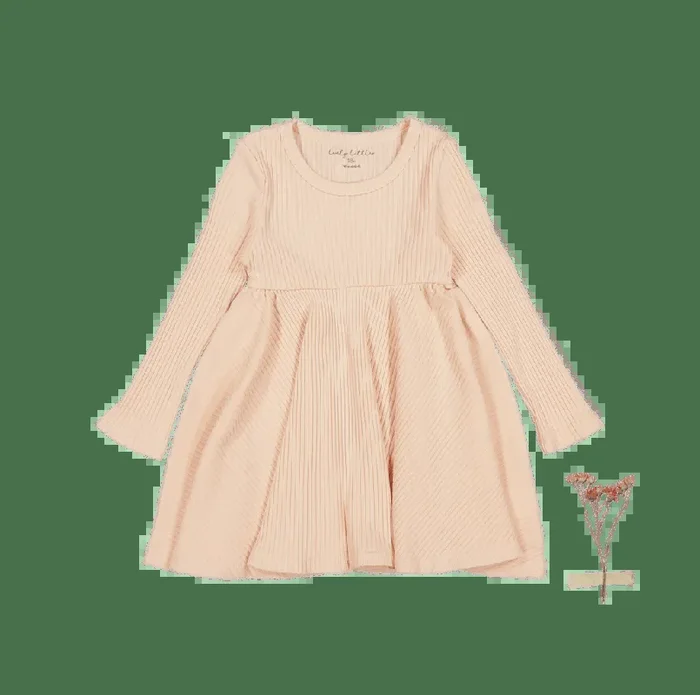 The Long Sleeve Dress – Powder