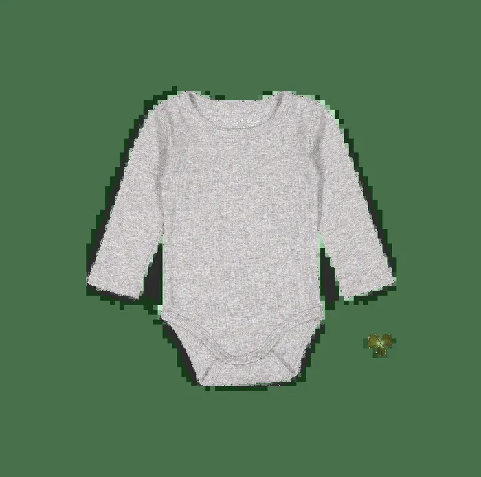 The Long Sleeve Onesie – Heather