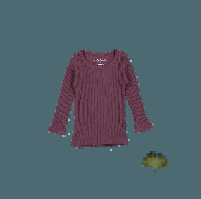 The Long Sleeve Tee – Mulberry