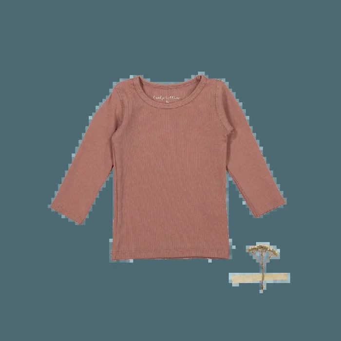 The Long Sleeve Tee – Rosewood