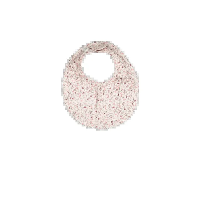 The Printed Bib – Dusty Mauve Floral