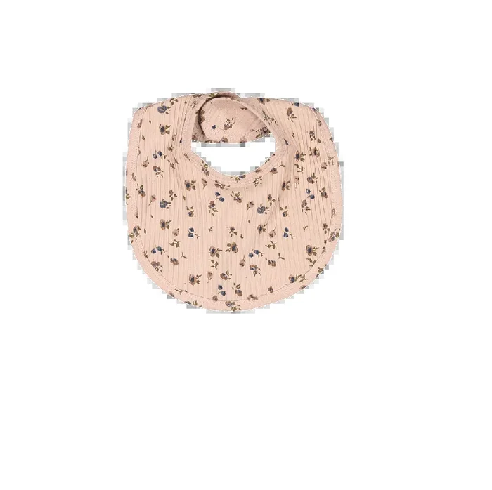 The Printed Bib – Floral Blush