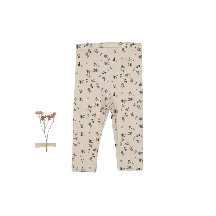 The Printed Legging – Floral Sand
