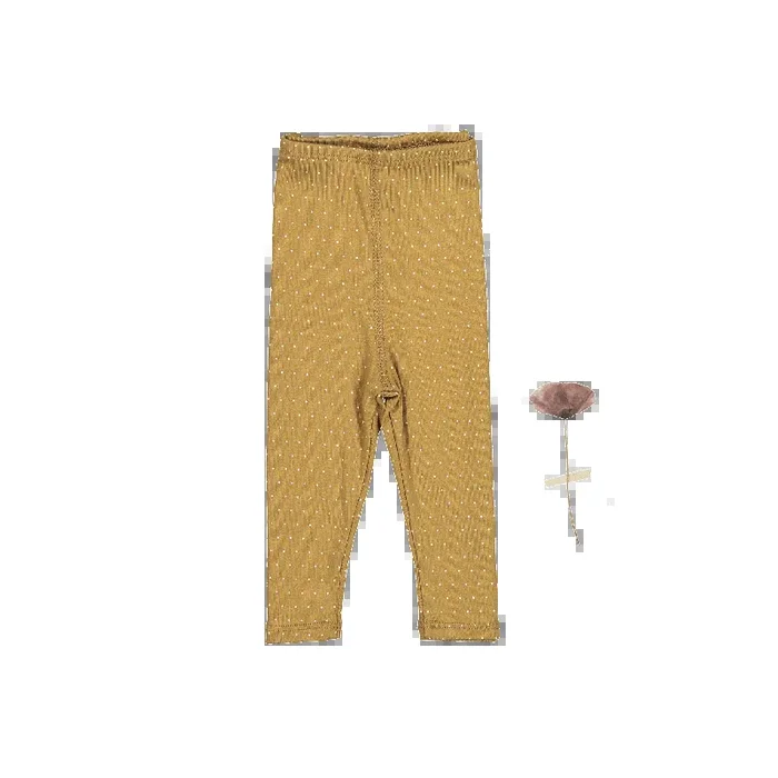The Printed Legging – Golden Dot