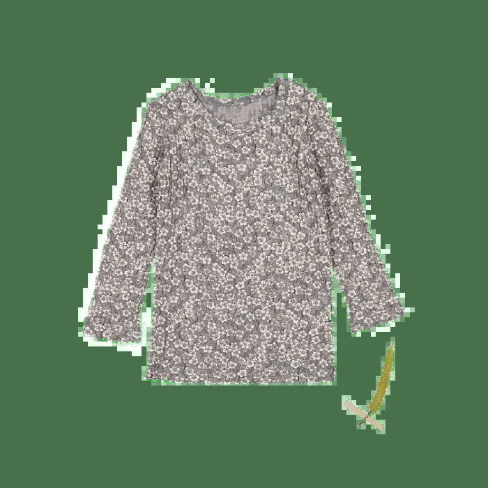 The Printed Long Sleeve Tee – Madeline