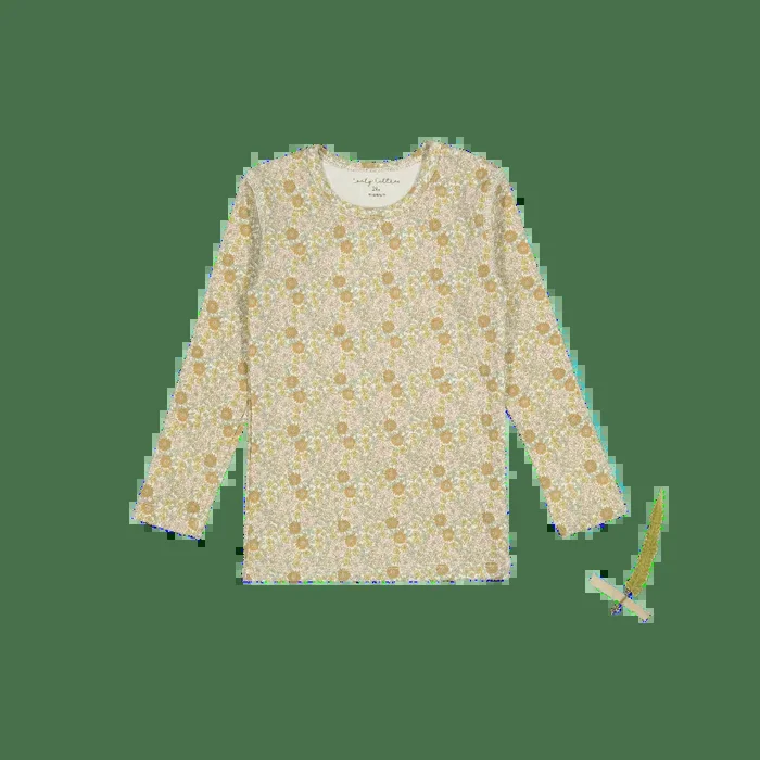 The Printed Long Sleeve Tee – Meadow