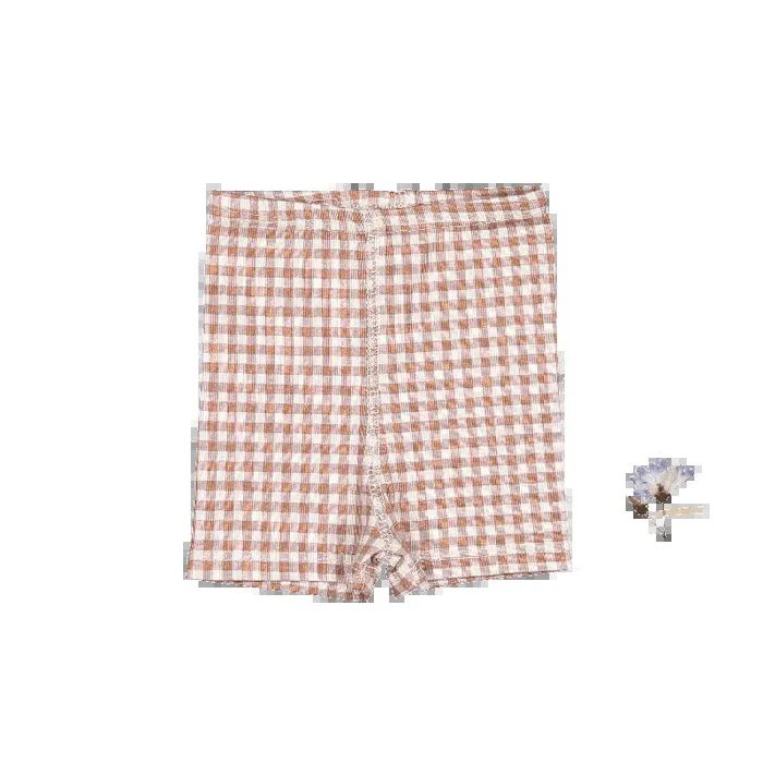The Printed Short – Rosewood Gingham