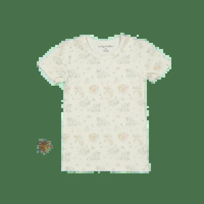 The Printed Short Sleeve Tee – Amelia