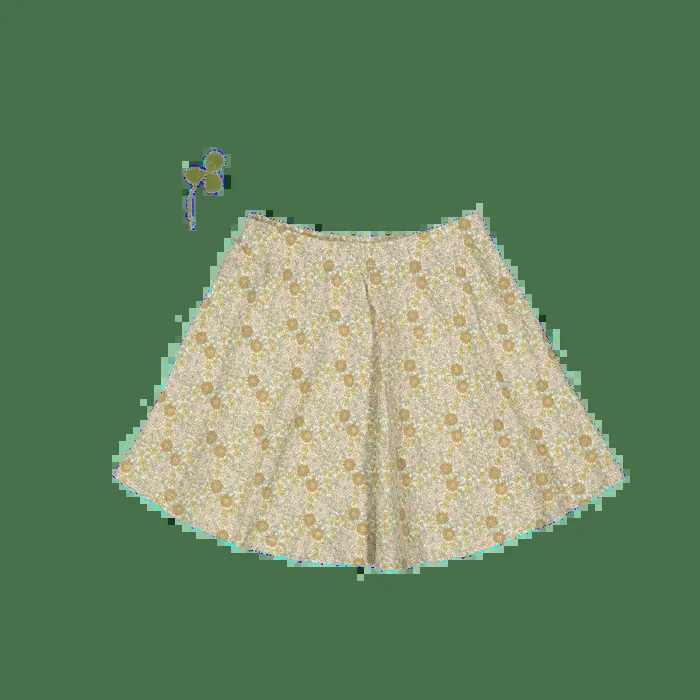 The Printed Skirt- Meadow
