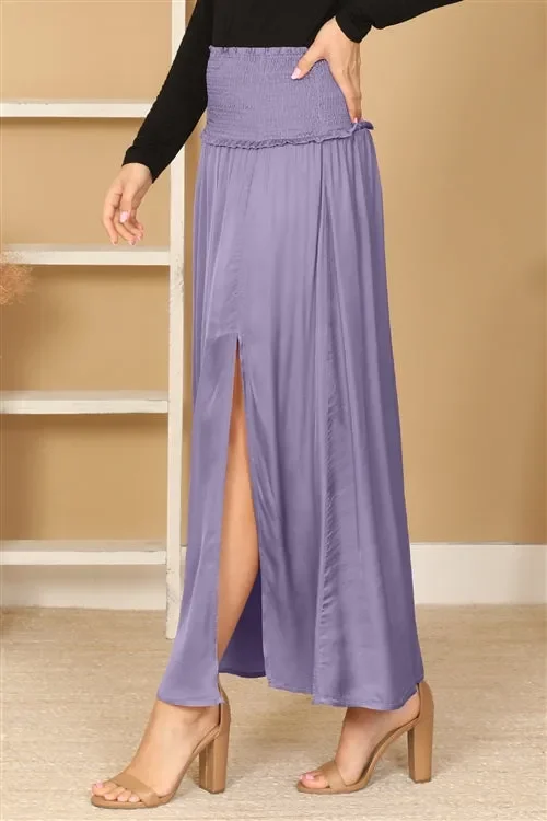 The Right Moment Lavender Maxi Skirt