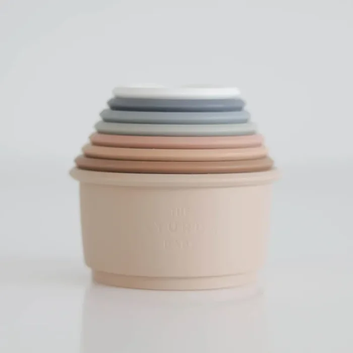 The Saturday Baby Silicone Stacking Cups