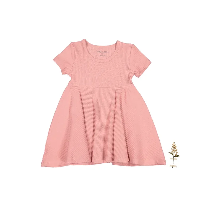 The Short Sleeve Dress – Rose