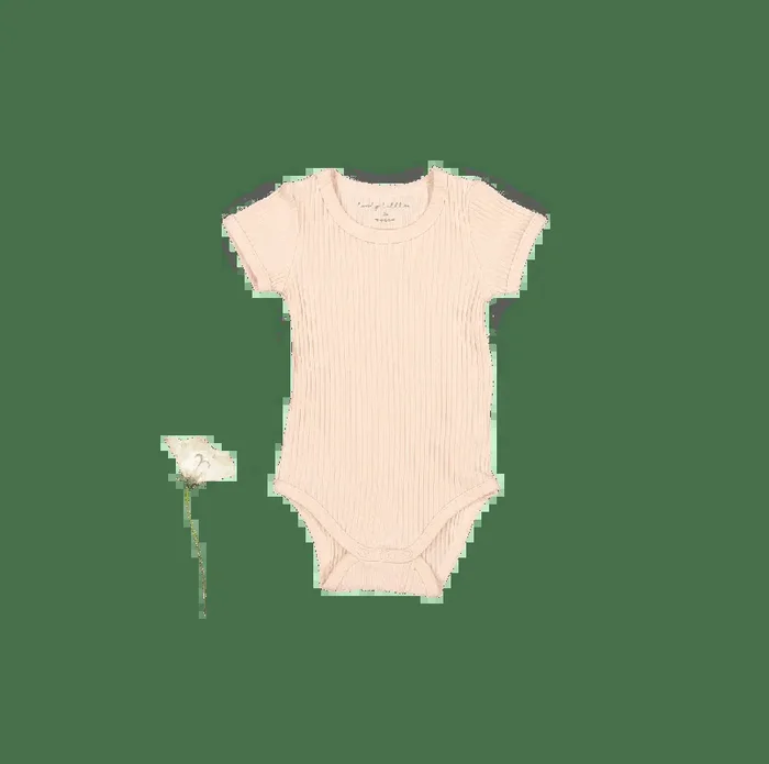 The Short Sleeve Onesie – Powder