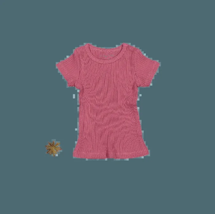 The Short Sleeve Tee – Raspberry