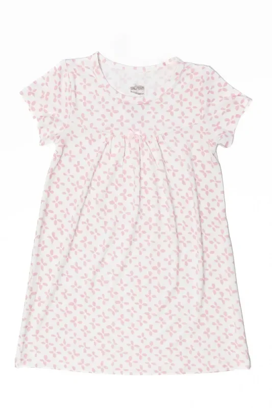 The Uptown Baby Pink Clover Gown Dress