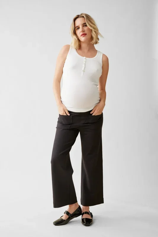 The Wide Leg Perfect Maternity Pants