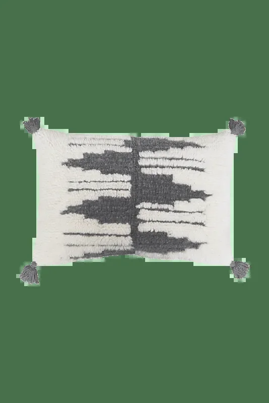 Throw Pillow Zagros Natural-grey
