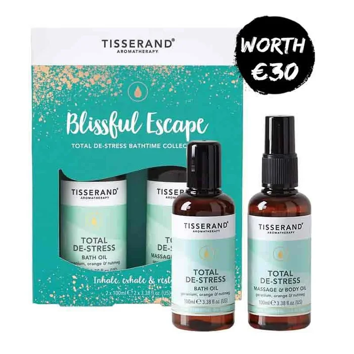 Tisserand Blissful Escape De-Stress Gift Set Discontinued