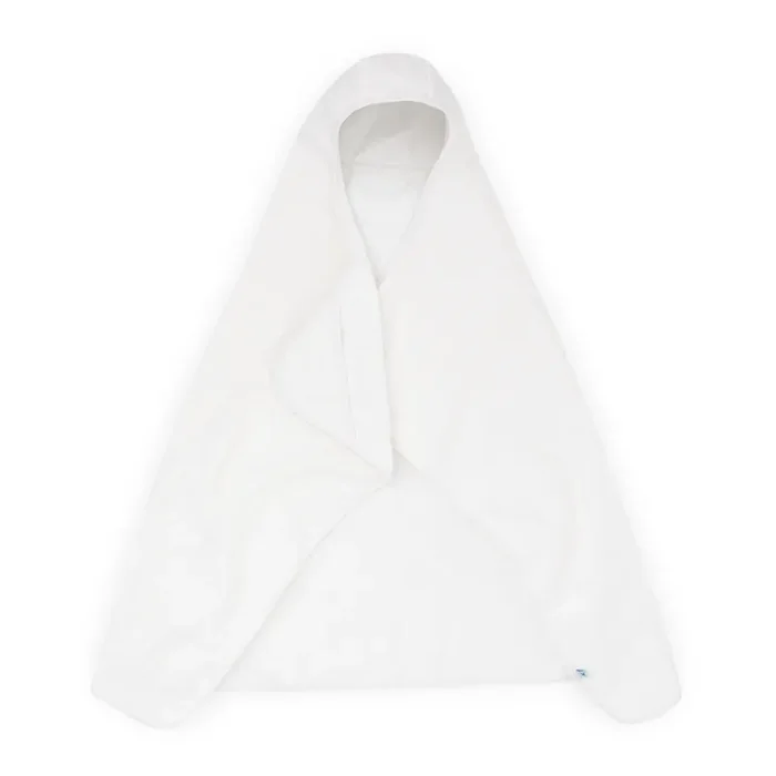 Toddler Hooded Towel – White