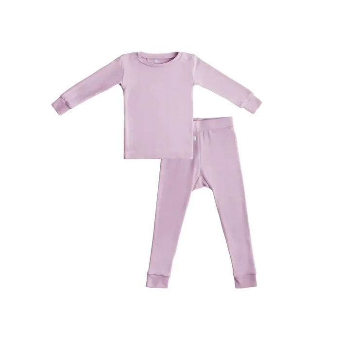 Toddler/kids Bamboo Pajamas – Blush