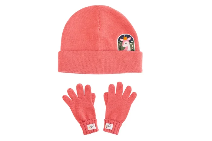 Toddler/kids Beanie & Gloves Set – Deer