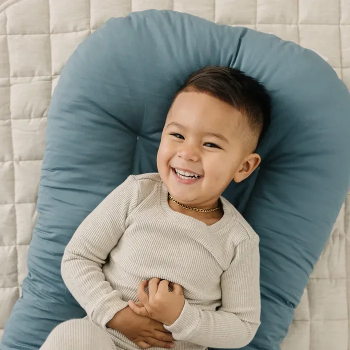 Toddler Lounger Pillow – Bluejay