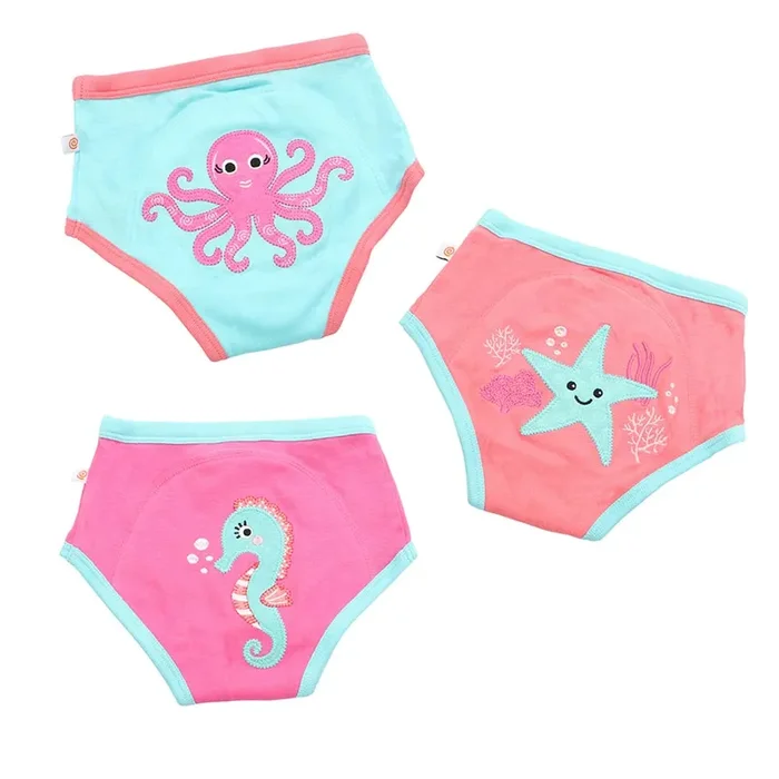 Toddler Organic Potty Training Pants (3-pk) – Ocean Gals