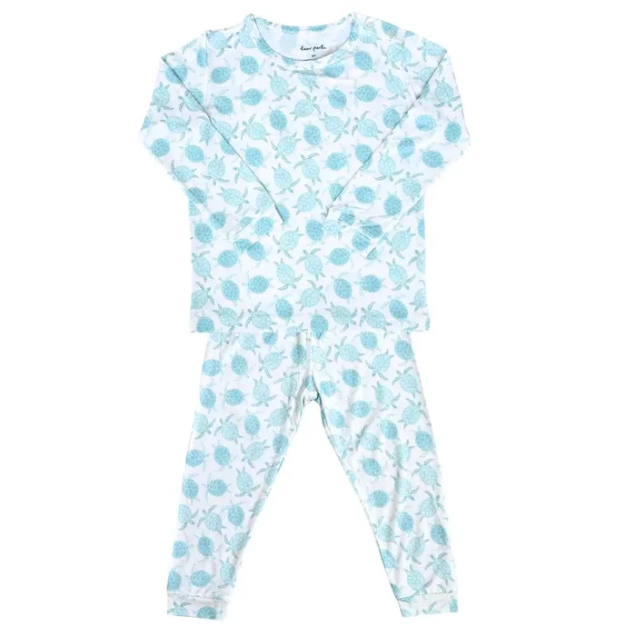 Toddler Pajama Set In Turtley Awesome
