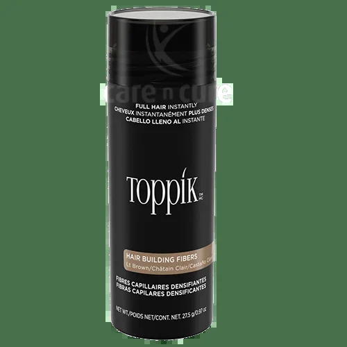 Toppik Hair Building Fiber Light Brown 27.5gm