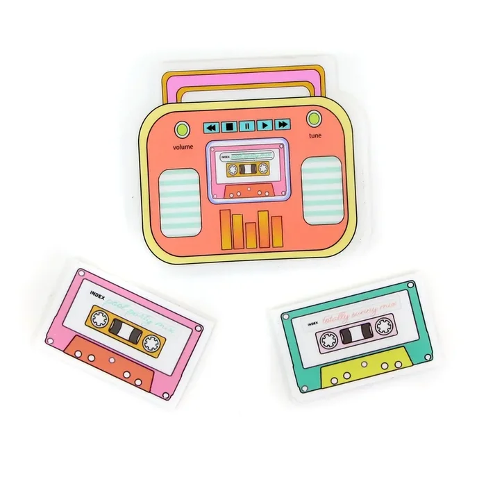 Totally 80s Acrylic Flair
