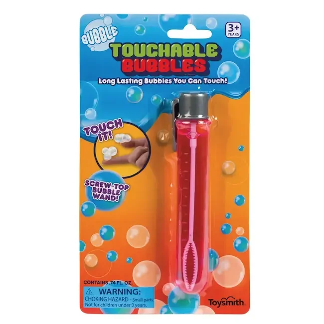 Toysmith Touchable Bubbles
