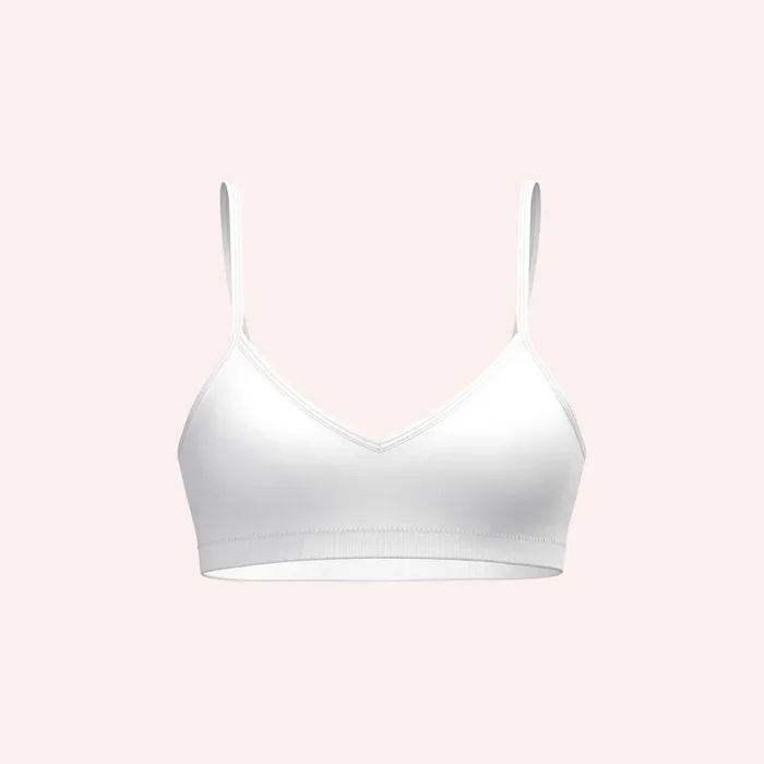 Triangle Bra – White