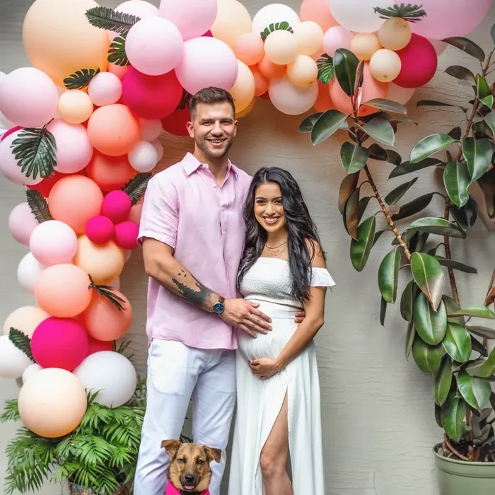 Tropical Pink & Magenta Balloon Garland Kit