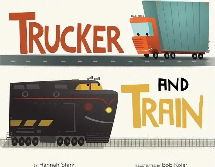 Trucker and Train Board Book