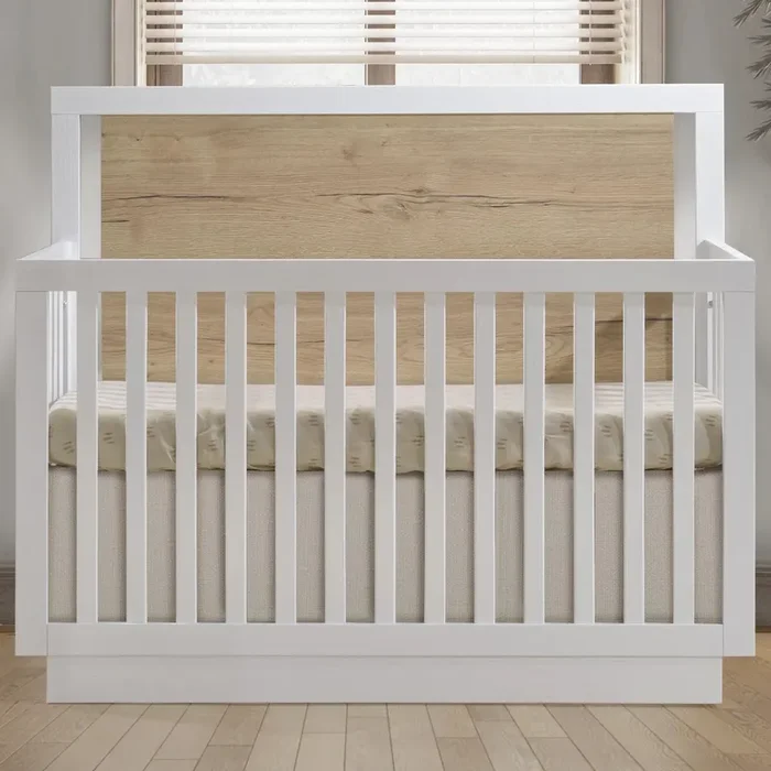 Tulip by Natart Tito Crib-to-double and Combo Dresser