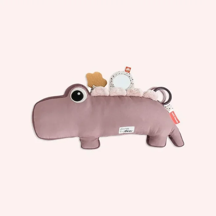 Tummy Time Activity Toy Croco – Powder