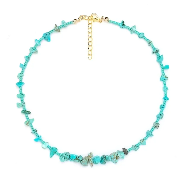Turquoise Jagged Choker