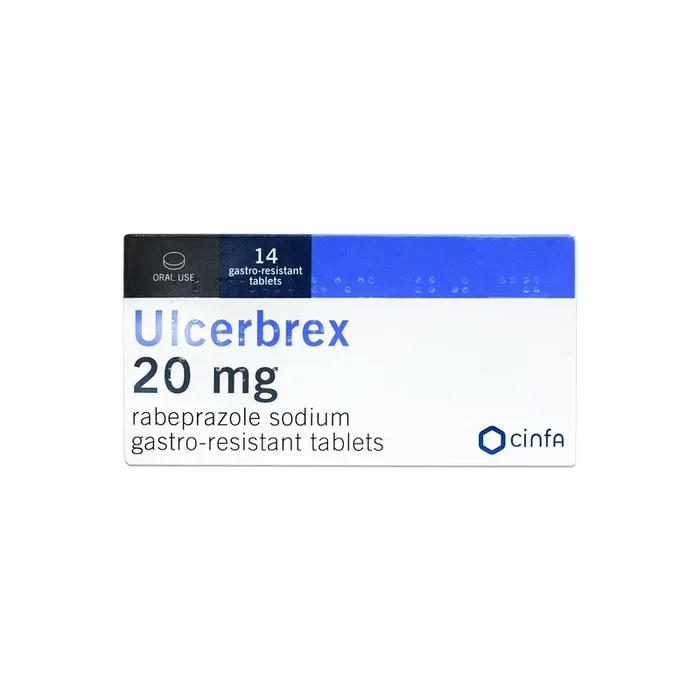 Ulcerbrex 20mg Tablets 14 Pieces