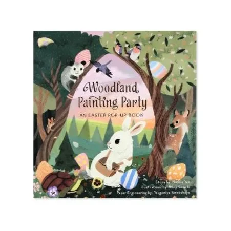 Up with Paper Pop Up Book – Woodland Painting Party