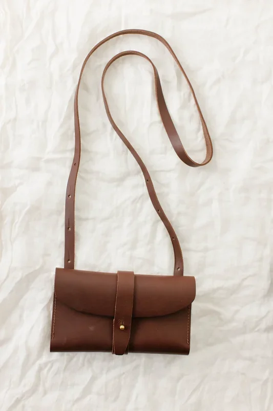 Urban Southern Leather Crossbody Wallet
